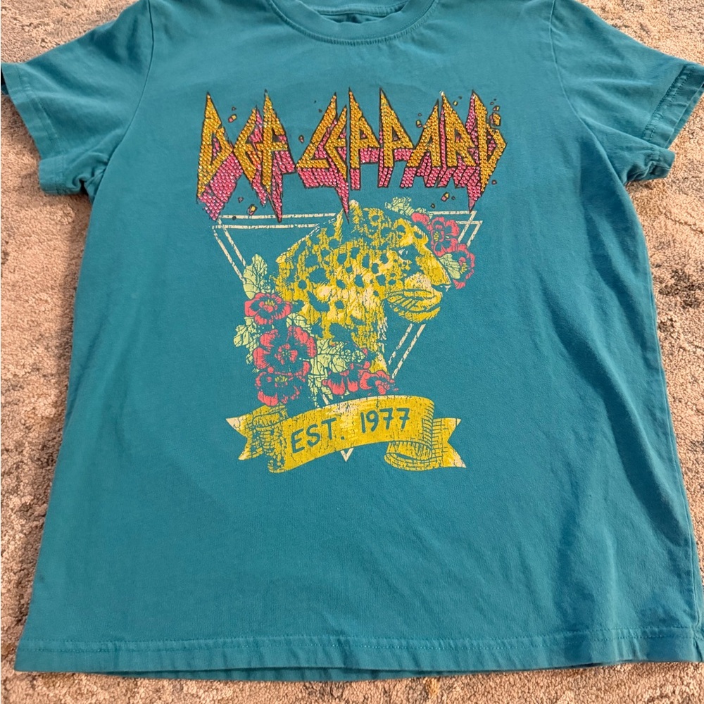 Buckle Teal Graphic Kids T-Shirt